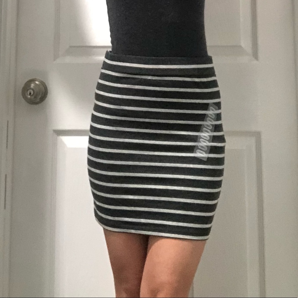 Striped skirt
